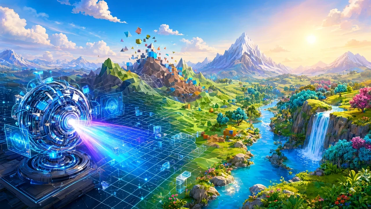WorldClaw: Tạo thế giới 3D mở quy mô lớn bằng AI